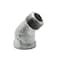 Thrifco Plumbing 1-1/4 Inch Galvanized Steel 45 Degrees Street Elbow 5217053 - alternate 1